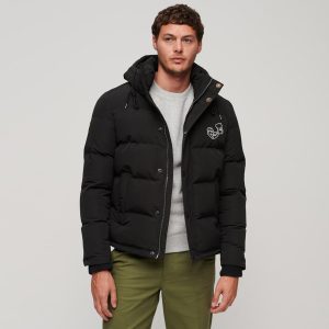 Everest Short Hooded Puffer Jacket