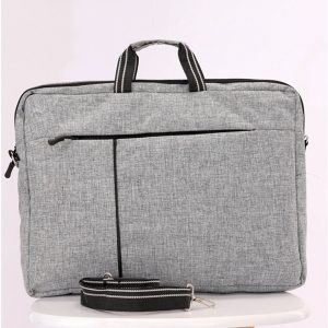 Laptop Messenger Bag – Grey