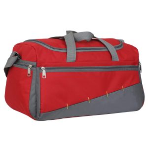 Duffle Bags (Red Grey)