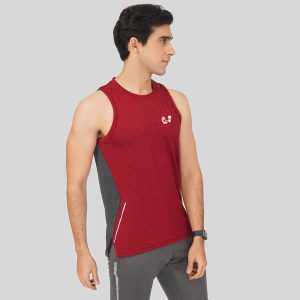 Classic Striped Jersey Tank Top for Active Lifestyles