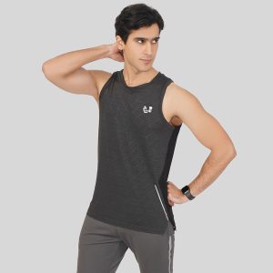 Breathable and Functional Striped Tank for Casual Wear