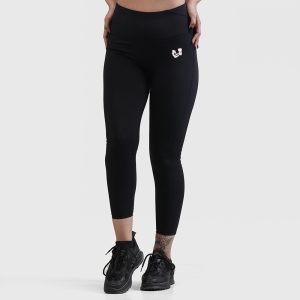 Stylish Mesh Waist Activewear Leggings