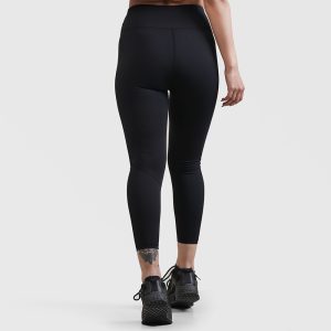 Stylish Mesh Waist Activewear Leggings