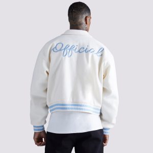 Comfortable Oversized College Jacket