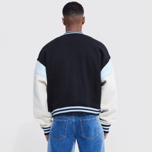 Modern Loose Fit Varsity Jacket