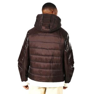 Performance Puffer Jacket with Hood Ideal for Outdoor Adventures