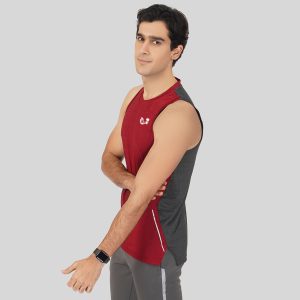 Classic Striped Jersey Tank Top for Active Lifestyles