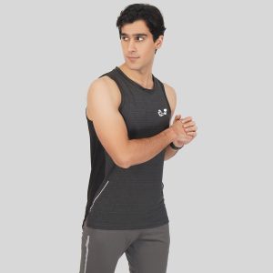 Breathable and Functional Striped Tank for Casual Wear